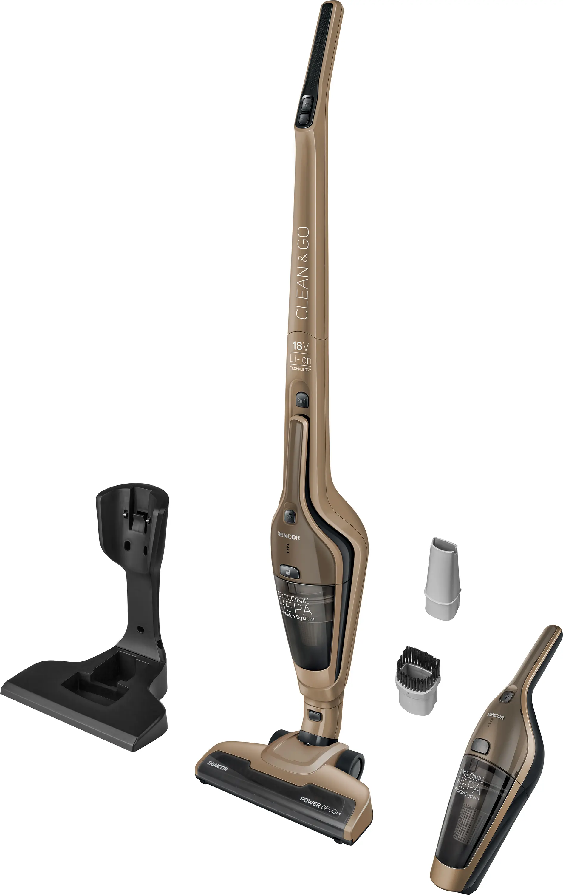 Sencor SVC 8618GD CLEAN&GO – produktová fotografie